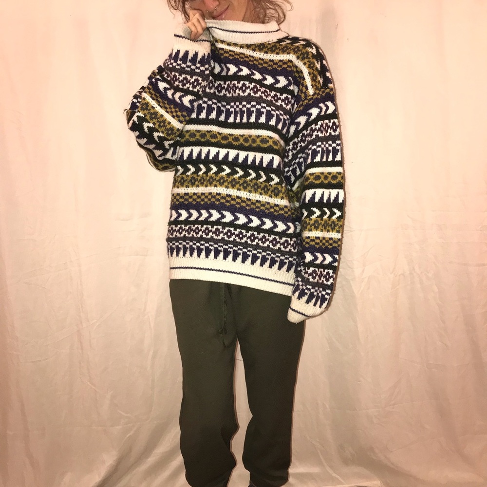 vintage bold sweater
